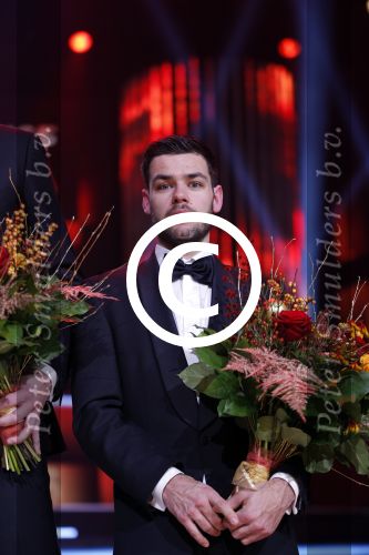 Amsterdam 15 december 2015
Sportgala/ sportverkiezing sportman en sportvrouw van het jaar in de Rai.
Sjinkie Knegt met vrouw