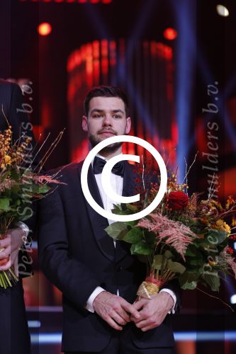 Amsterdam 15 december 2015
Sportgala/ sportverkiezing sportman en sportvrouw van het jaar in de Rai.
Sjinkie Knegt met vrouw