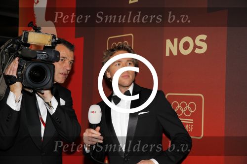 Amsterdam 15 december 2015
Sportgala/ sportverkiezing sportman en sportvrouw van het jaar in de Rai. Sjoerd van Ramshorst