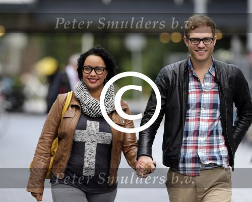 Amsterdam 17 september 2012
Sonja Silva met haar nieuwe vriend Pyke Pos.
Peter Smulders bv