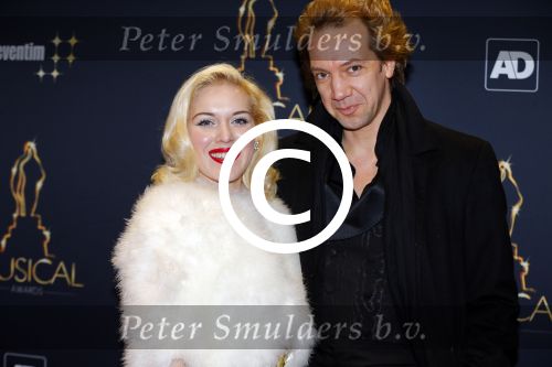 Utrecht 6 januari 2016
Uitreiking musical awards in het beatrixtheater.
 Sven Ratzke met vriendin