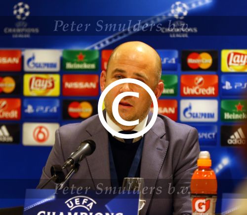 Eindhoven, 8 December 2015
laatste poulewedstrijd PSV-CSKA Moskou, eidnsatnd 2-1
PSV door naar de 1/8 finale
Perschef Thijs Slegers
