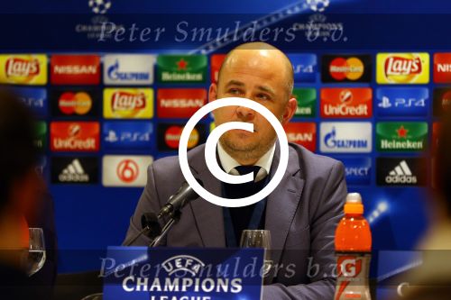 Eindhoven, 8 December 2015
laatste poulewedstrijd PSV-CSKA Moskou, eidnsatnd 2-1
PSV door naar de 1/8 finale
Perschef Thijs Slegers