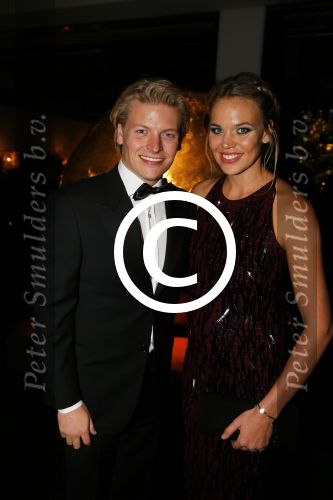 Amsterdam 10 december 2015
Openingsavond VIP van de luxury fair in de RAI.
Thomas Berge met vriendin Myrthe Milius