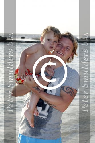 Curacao 31 december 2015
Thomas Berge met Myrthe Milius en hun zoon Jack op Curacao.