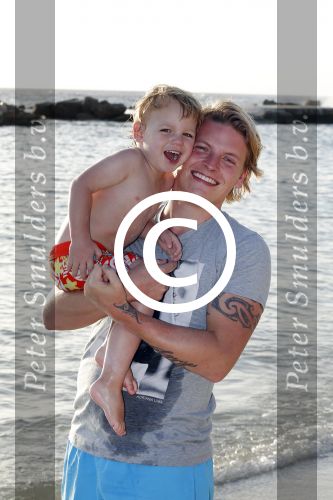 Curacao 31 december 2015
Thomas Berge met Myrthe Milius en hun zoon Jack op Curacao.