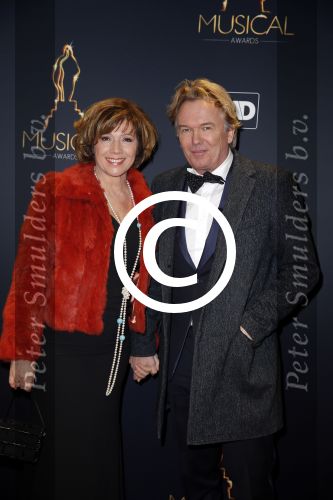Utrecht 6 januari 2016
Uitreiking musical awards in het beatrixtheater. Tom Egbers met Janke Dekker