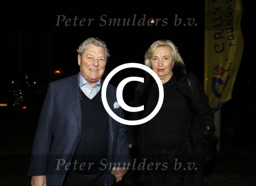 Amsterdam 14 december 2015
Galaavond bij de kookfabriek tbv Johan Cruijff foundation.
Tonnie Bruins Slot met vrouw