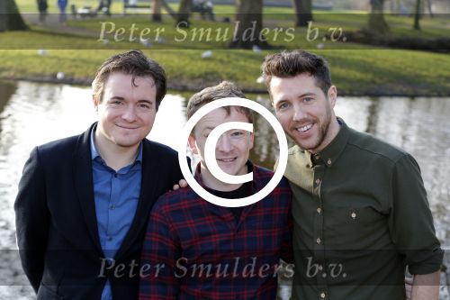 Amsterdam 15 december 2015 
Musical lunch tbv musical awards bij vondelpark CS.  Xander van Vledder, Wart Kamps, William Spaaij