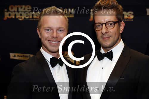 Amsterdam 19 december 2016 
Premiere onze Jongens in Tuschinski. Alex Klaassen met een vriend