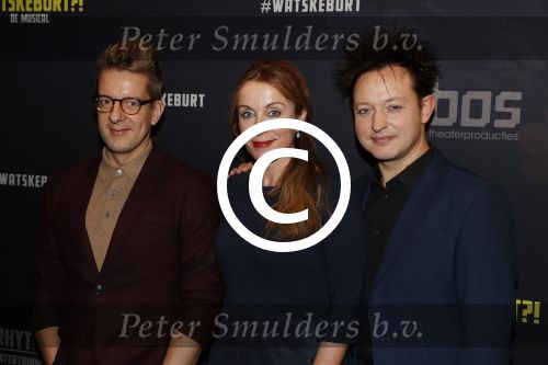 Amsterdam 20 december 2016 
Premiere Watskeburt in de meervaart. Alex Klaassen met Rop Verheijen en