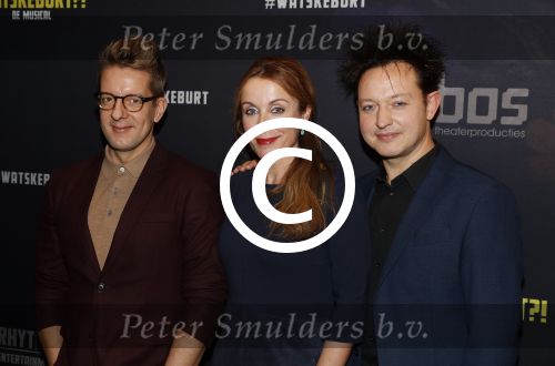 Amsterdam 20 december 2016 
Premiere Watskeburt in de meervaart. Alex Klaassen met Rop Verheijen en