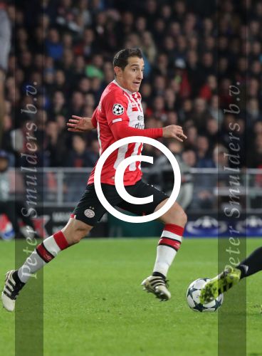 Eindhoven, 1 November 2016
4e wedstrijd voorronde Champions Leaugue seizoen 2016/2017
PSV-Bayern Munchen, eindstand 1-2
Andres Guardado