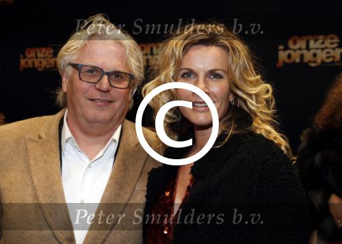 Amsterdam 19 december 2016 
Premiere onze Jongens in Tuschinski. Annette Barlo met man Frank Timmer
