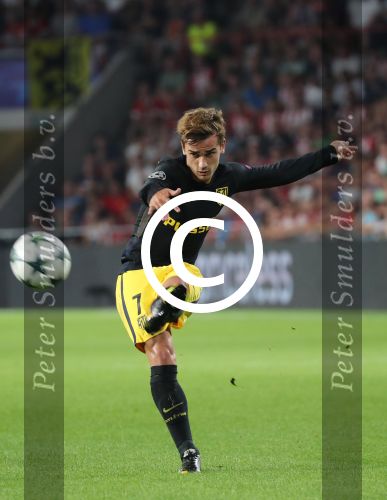 Eindhoven, 13 September 2016
PSV-Atletico Madrid, eindstand 0-1 
Eerste wedstrijd voorronde CL Seizoen 2016-2017
Antoine Griezmann