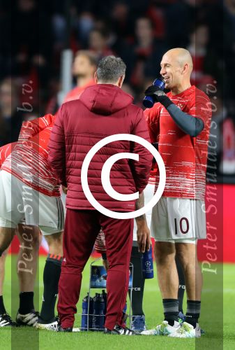 Eindhoven, 1 November 2016
4e wedstrijd voorronde Champions Leaugue seizoen 2016/2017
PSV-Bayern Munchen, eindstand 1-2
Arjen Robben