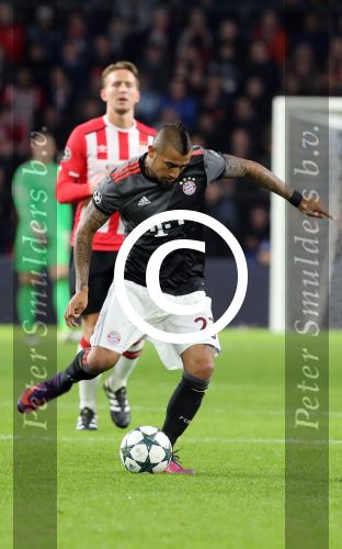 Eindhoven, 1 November 2016
4e wedstrijd voorronde Champions Leaugue seizoen 2016/2017
PSV-Bayern Munchen, eindstand 1-2
Arturo Vidal
