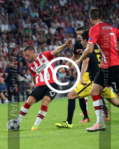 Eindhoven, 13 September 2016
PSV-Atletico Madrid, eindstand 0-1 
Eerste wedstrijd voorronde CL Seizoen 2016-2017
Bart Ramselaar