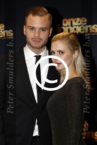 Amsterdam 19 december 2016 
Premiere onze Jongens in Tuschinski. Jim  Bakkum met zijn vrouw Bettina Holwerda