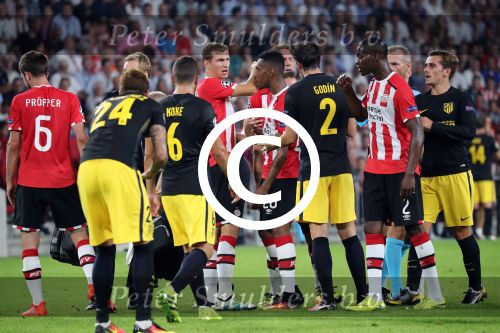Eindhoven, 13 September 2016
PSV-Atletico Madrid, eindstand 0-1 
Eerste wedstrijd voorronde CL Seizoen 2016-2017
Daniel Schwaab
