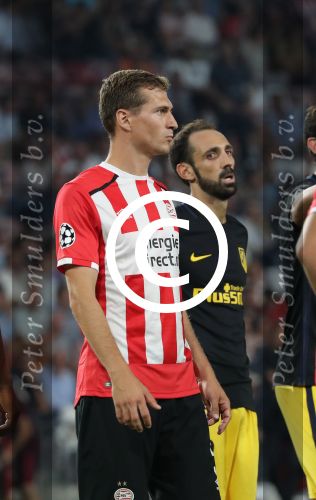 Eindhoven, 13 September 2016
PSV-Atletico Madrid, eindstand 0-1 
Eerste wedstrijd voorronde CL Seizoen 2016-2017
Daniel Schwaab