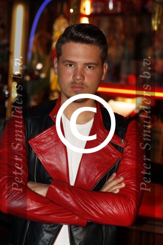 Amsterdam 21 december 2016 
Dave Dekker gefotografeerd voor SBS6 waar ze met een real live soap komen over zijn leven. \