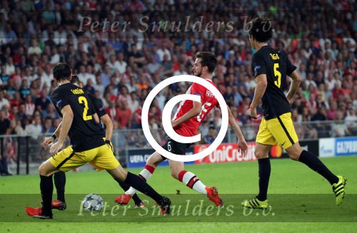 Eindhoven, 13 September 2016
PSV-Atletico Madrid, eindstand 0-1 
Eerste wedstrijd voorronde CL Seizoen 2016-2017
Davy Propper