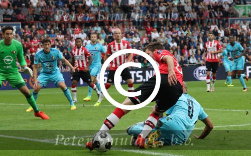 Eindhoven, 18 September 2016 PSV-Feyenoord, eindstand 0-1 Kompetitie Seizoen 2016-2017.
Davy Propper