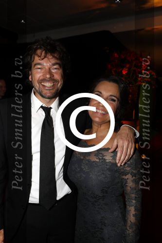 Amsterdam 21 december 2016
Sportman en sportvrouw van het jaar verkiezing tijdens het sportgala in de RAI. Dione de Graaff met partner