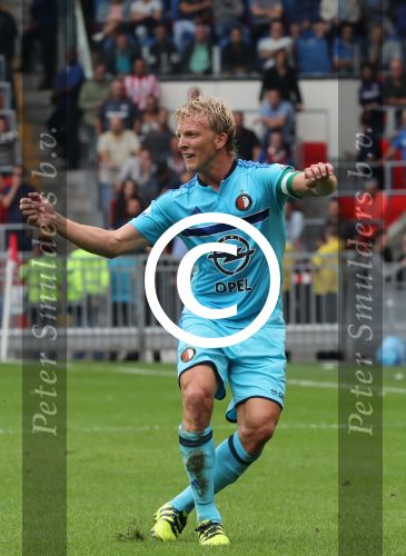 Eindhoven, 18 September 2016 PSV-Feyenoord, eindstand 0-1 Kompetitie Seizoen 2016-2017.