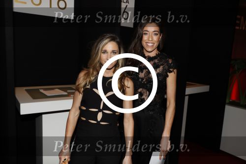 Amsterdam 21 december 2016
Sportman en sportvrouw van het jaar verkiezing tijdens het sportgala in de RAI.
Ellen Hoog en Naomi v As