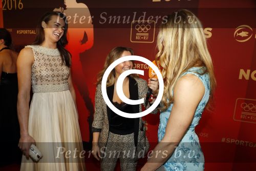 Amsterdam 21 december 2016
Sportman en sportvrouw van het jaar verkiezing tijdens het sportgala in de RAI.
Fatima Moreiro de Melo