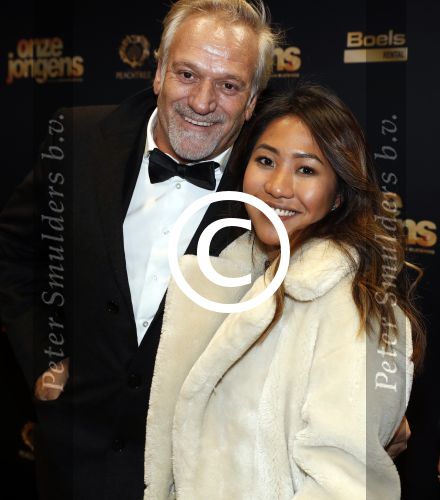 Amsterdam 19 december 2016 
Premiere onze Jongens in Tuschinski. Frank Wisse met een collega