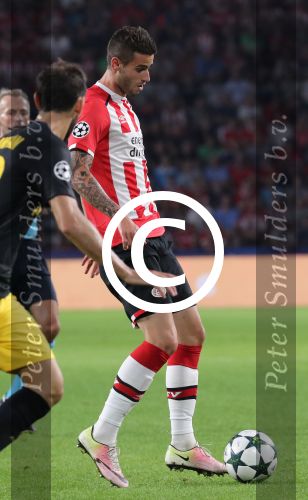 Eindhoven, 13 September 2016
PSV-Atletico Madrid, eindstand 0-1 
Eerste wedstrijd voorronde CL Seizoen 2016-2017
Gaston Pereira