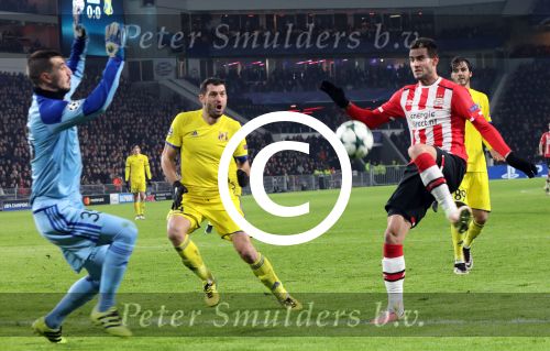 Eindhoven, 6 December 2016
PSV-FC Rostov, eindstand 0-0
Gaston Pereiro