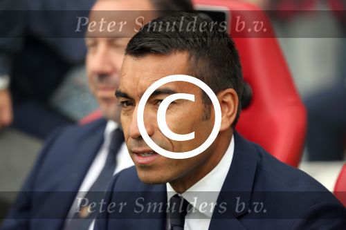 Eindhoven, 18 September 2016 PSV-Feyenoord, eindstand 0-1 Kompetitie Seizoen 2016-2017.