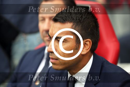 Eindhoven, 18 September 2016 PSV-Feyenoord, eindstand 0-1 Kompetitie Seizoen 2016-2017.