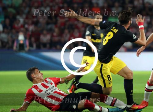 Eindhoven, 13 September 2016
PSV-Atletico Madrid, eindstand 0-1 
Eerste wedstrijd voorronde CL Seizoen 2016-2017
Hector Moreno