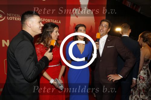 Amsterdam 21 december 2016
Sportman en sportvrouw van het jaar verkiezing tijdens het sportgala in de RAI.
Ilse Paulis en Maaike Head - Sportploeg van het Jaar