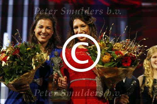 Amsterdam 21 december 2016
Sportman en sportvrouw van het jaar verkiezing tijdens het sportgala in de RAI.
Sportploeg van het jaar Ilse Paulis en Maaike Head