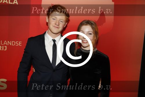 Amsterdam 21 december 2016
Sportman en sportvrouw van het jaar verkiezing tijdens het sportgala in de RAI.
Jan Groenendijk met partner