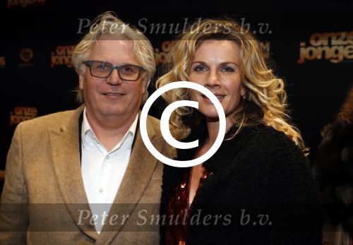 Amsterdam 19 december 2016 
Premiere onze Jongens in Tuschinski. Annette Barlo met man Frank Timmer