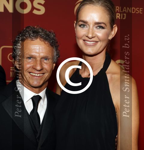 Amsterdam 21 december 2016
Sportman en sportvrouw van het jaar verkiezing tijdens het sportgala in de RAI.
Jan Lammers partner Mariska Hoyinck