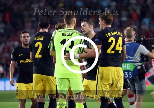 Eindhoven, 13 September 2016
PSV-Atletico Madrid, eindstand 0-1 
Eerste wedstrijd voorronde CL Seizoen 2016-2017
Jan Oblak