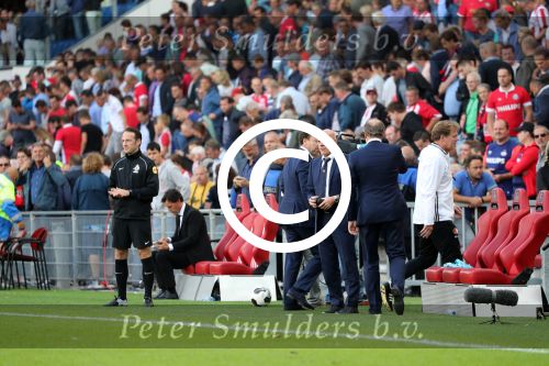 Eindhoven, 18 September 2016 PSV-Feyenoord, eindstand 0-1 Kompetitie Seizoen 2016-2017.