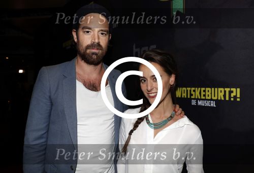 Amsterdam 20 december 2016 
Premiere Watskeburt in de meervaart. Jeroen Biegstraaten met vriendin