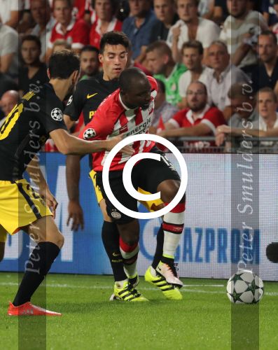 Eindhoven, 13 September 2016
PSV-Atletico Madrid, eindstand 0-1 
Eerste wedstrijd voorronde CL Seizoen 2016-2017
Jetro Willems