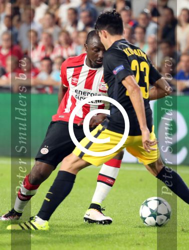 Eindhoven, 13 September 2016
PSV-Atletico Madrid, eindstand 0-1 
Eerste wedstrijd voorronde CL Seizoen 2016-2017
Jetro Willems