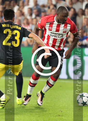Eindhoven, 13 September 2016
PSV-Atletico Madrid, eindstand 0-1 
Eerste wedstrijd voorronde CL Seizoen 2016-2017
Jetro Willems
