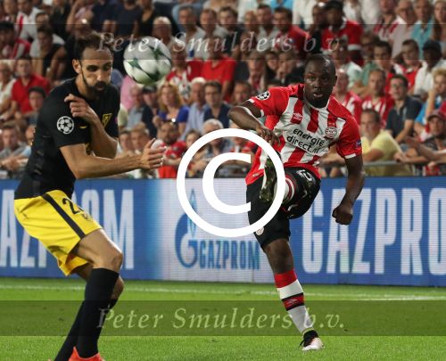 Eindhoven, 13 September 2016
PSV-Atletico Madrid, eindstand 0-1 
Eerste wedstrijd voorronde CL Seizoen 2016-2017
Jetro Willems